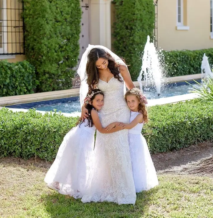 Robe longue de Communion Chic pour enfants de 2 à 13 ans