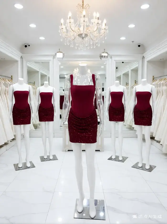 Robe de soirée élégante pour femme Suninheart, mini robe en velours à paillettes, robe de fête scint