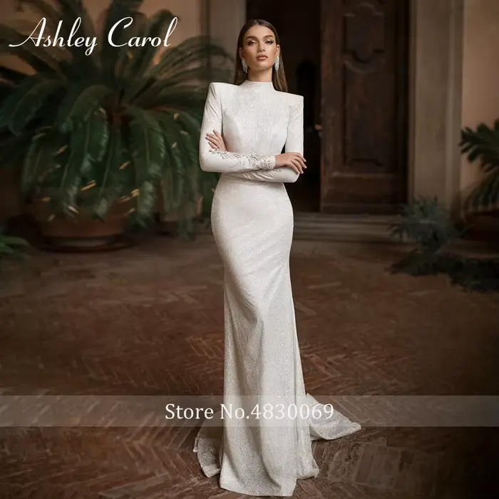 Ashley Carol-Robe de mariée sirène sexy et élégante