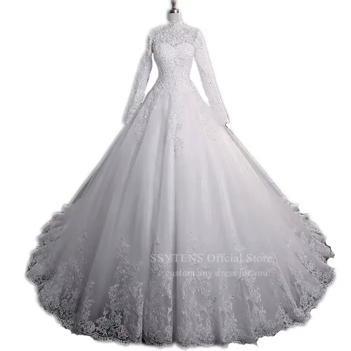 Robes de mariée musulmanes SSYTENS 2027 – Élégante robe