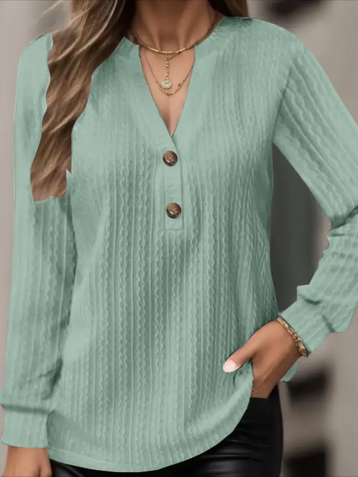 Nouvelle collection de vêtements pour femmes printemps 2025, chemise à manches longues confortable e