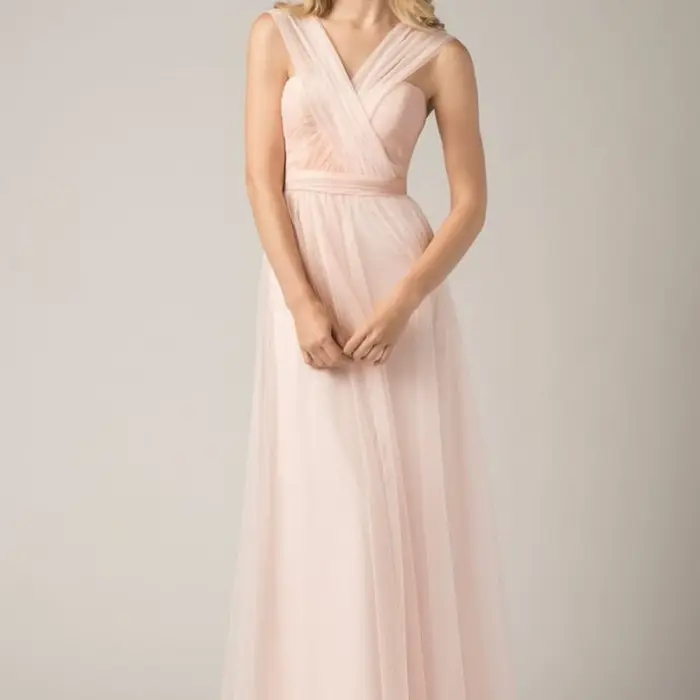 Robes de mariée simples roses