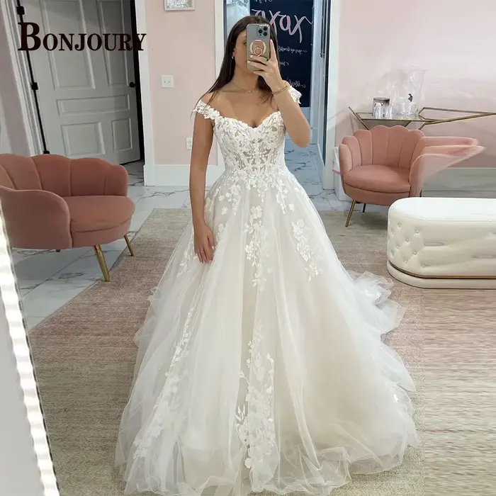 BONJOURY robes De mariée modernes pour femme