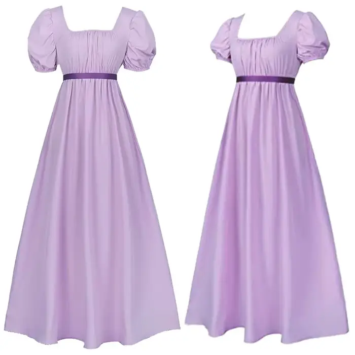 Robe de soirée d'Halloween vintage victorienne pour bal, costume de cosplay, robe Empire, robe de régence Austen pour femme, déguisement d'Halloween