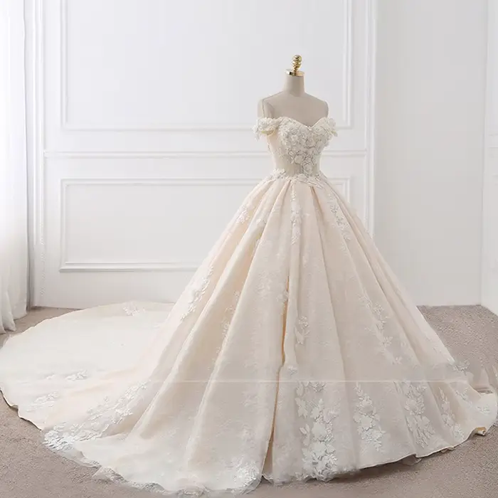 Robes de mariée 2026 blanches/ivoire