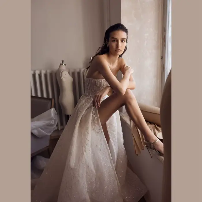 Robes de mariée charmantes sans bretelles