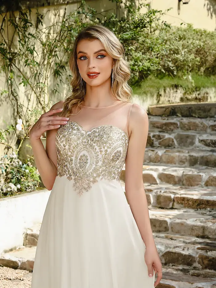 Robe de bal personnalisée pour enfant fille en polyester avec dentelle col rond princesses occasions spéciales