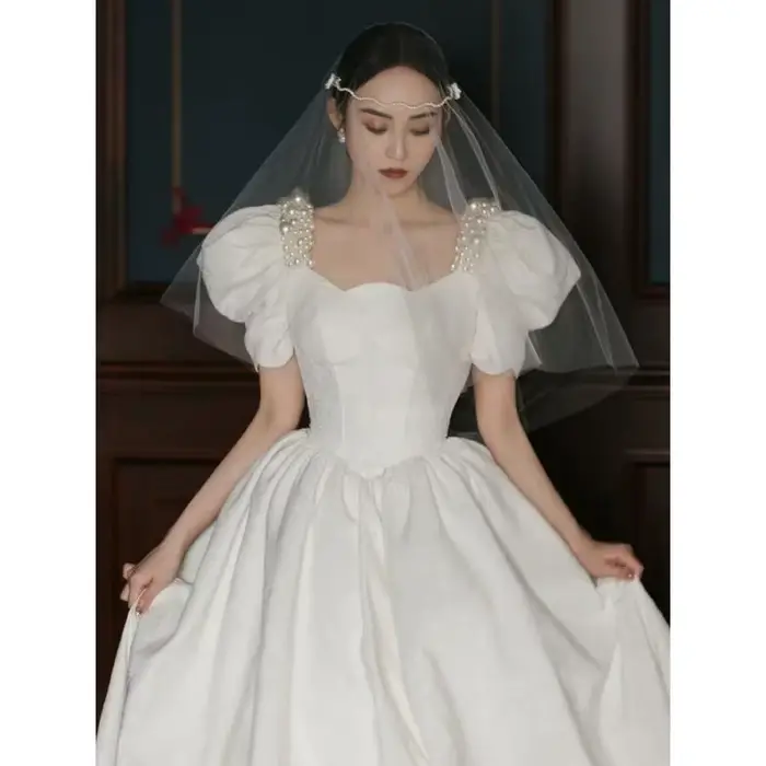 Robe de mariée en Satin