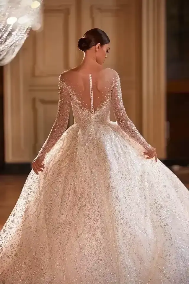 Robes De mariée De luxe personnalisées pour princesse robe