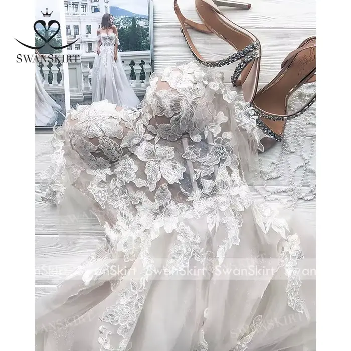 Robe De mariée romantique en dentelle
