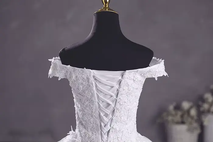 Ashley Gloria-Robe de mariée blanche pure