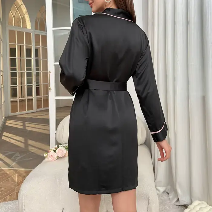 Robe de mariée en satin à taille réglable pour femme