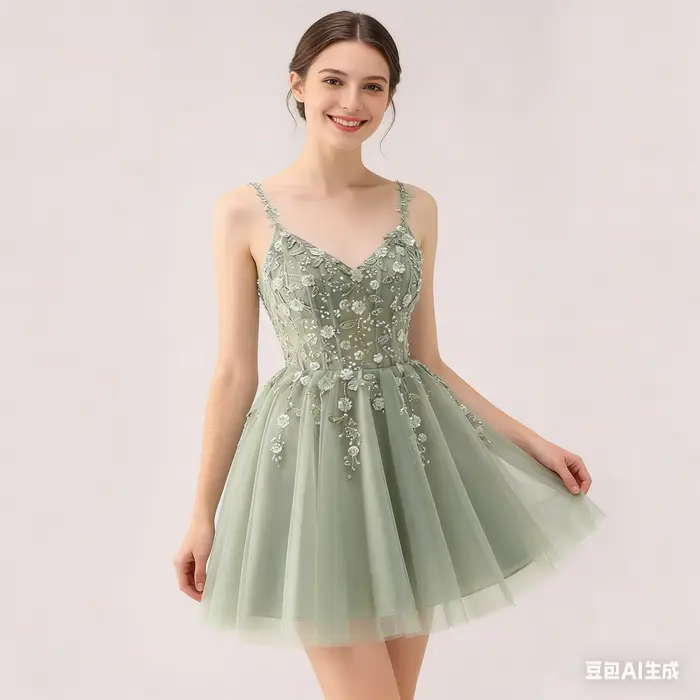 Robe de bal personnalisée avec appliques en dentelle florale, bretelles spaghetti, polyester, sans manches, pour fêtes des anciens, robes de soirée, occasions spéciales