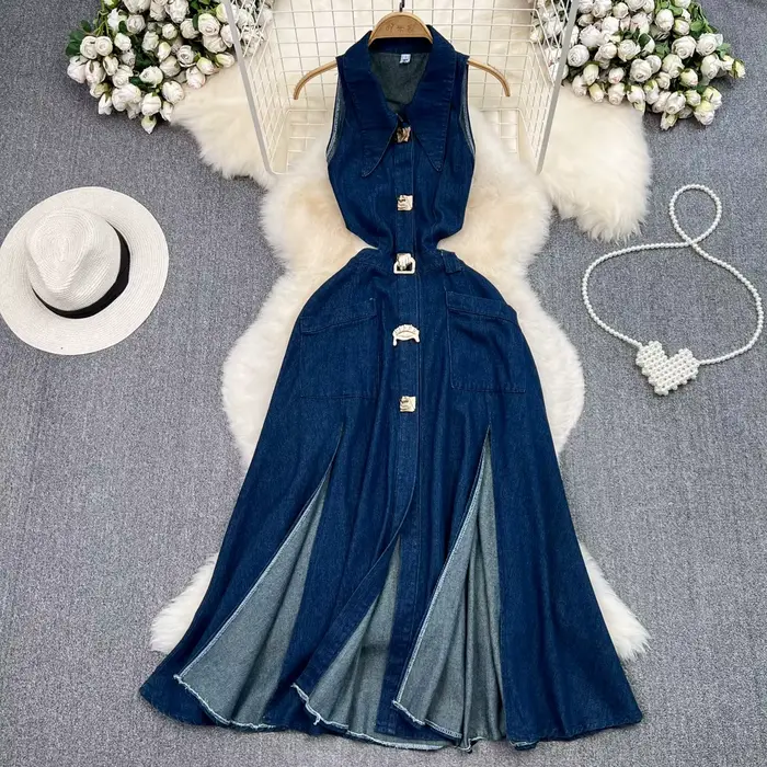 Robe en jean pour femmes