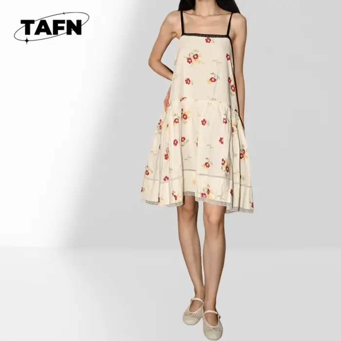 Robe d'été courte pour femmes, élégante, légère, confortable, douce, respirante, tenue à la mode, ro