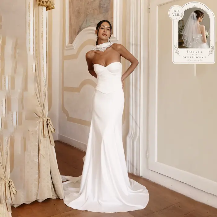 Robes de mariée sirène pour femmes