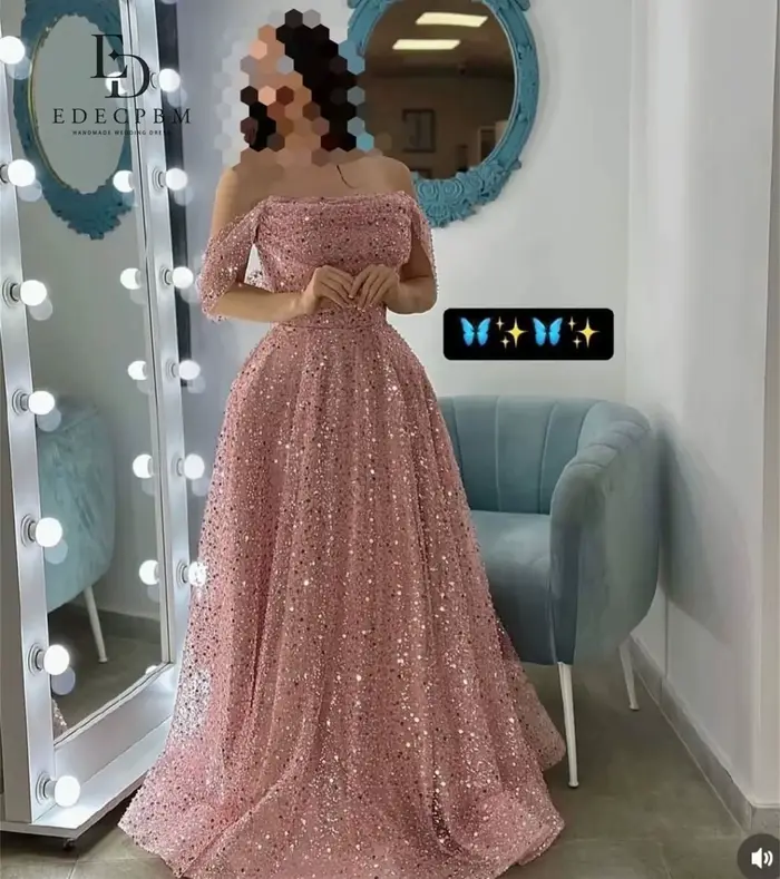 EDECPBM – robe de bal rose