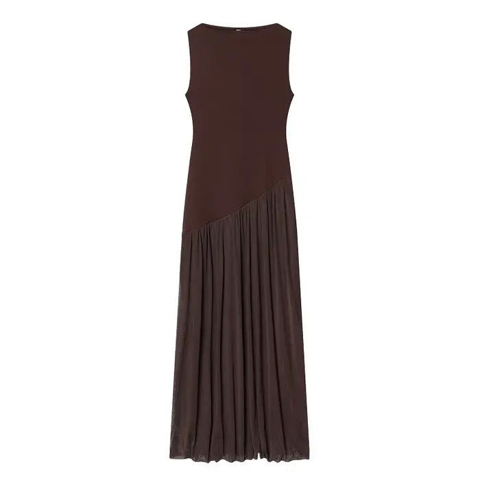 MUJER Robes longues en tulle pour femmes