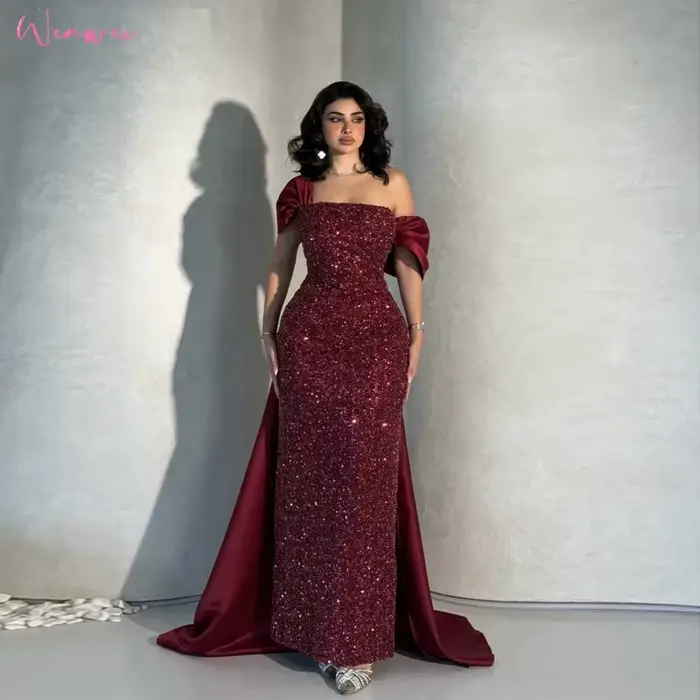 Robe de bal glamour, robes d'occasion formelles