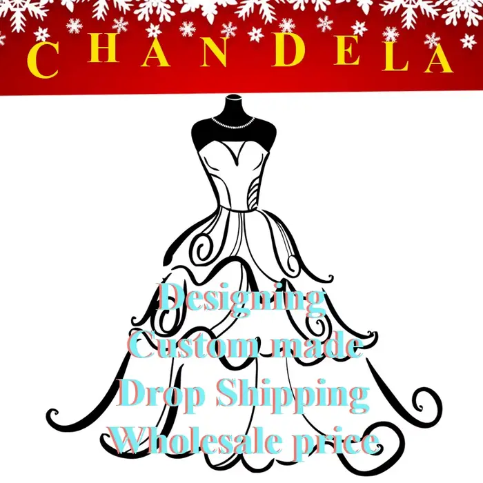 CHANDELA robe de mariée en Tulle scintillant femme