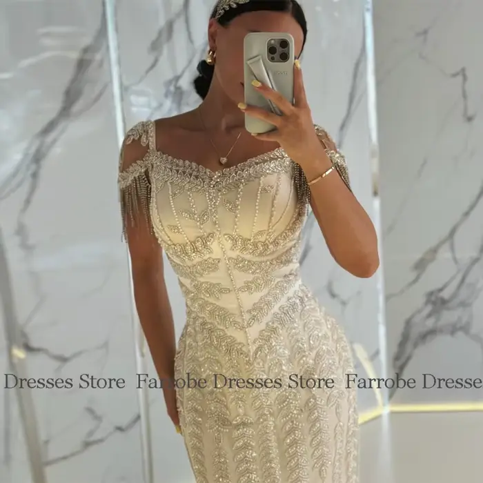 Charmante robe de soirée pour travail lourd