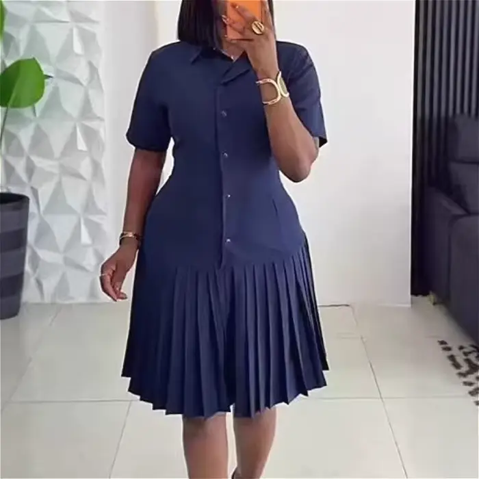 Robe mi-longue pour femme