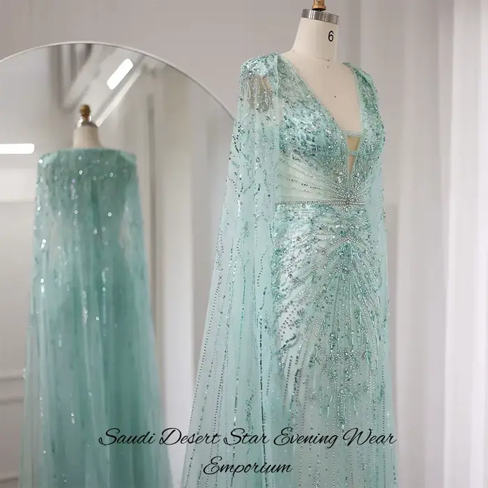 Robe de bal élégante en Organza style sirène