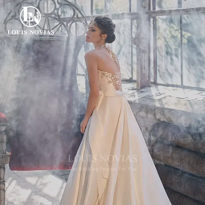 Modiis-Robe de mariée A-Line dos nu sans bretelles
