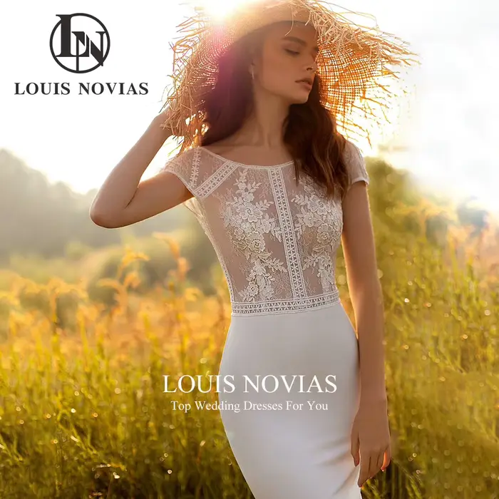 Modiis-Robes de mariée sirène pour femmes